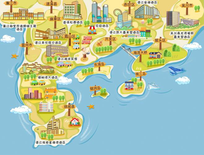 玉田手绘地图旅游的艺术指南